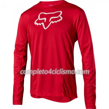 Maglia Fox Racing Demo Camo Burn N001 Manica Lunga